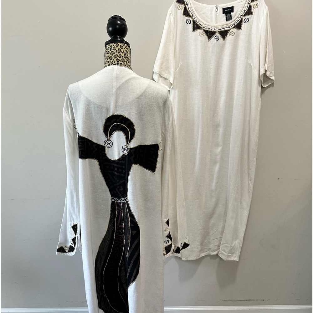 Vintage Ashro Duster and Dress set